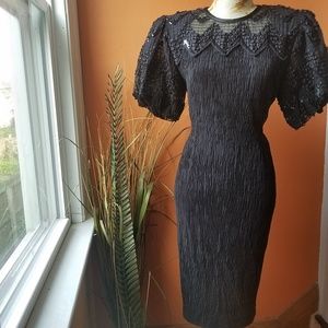 Vintage Leslie Fay 1980's style dress